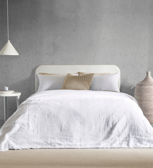 Linen Spring gris Quilt