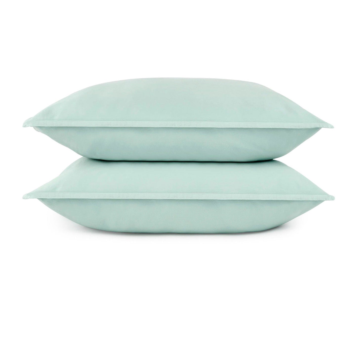 Mint satén Almohada