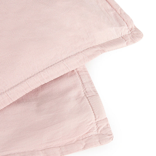 Rosa palo satén Almohada