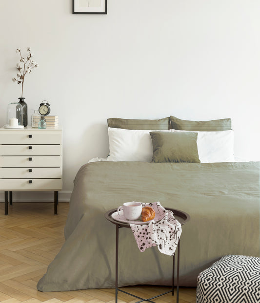 Funda nórdica Basic Kaki