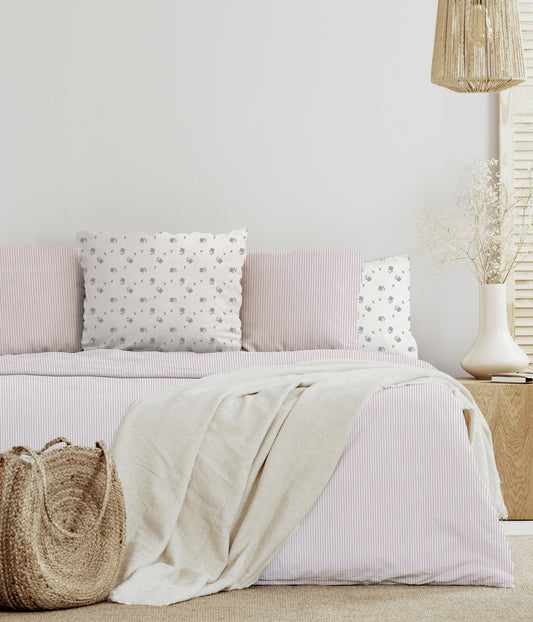 Funda nórdica Oxford rosa