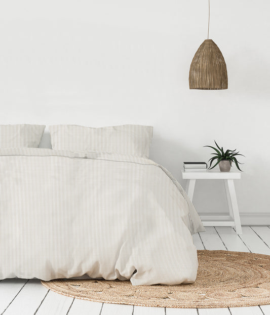 Sábana Oxford beige