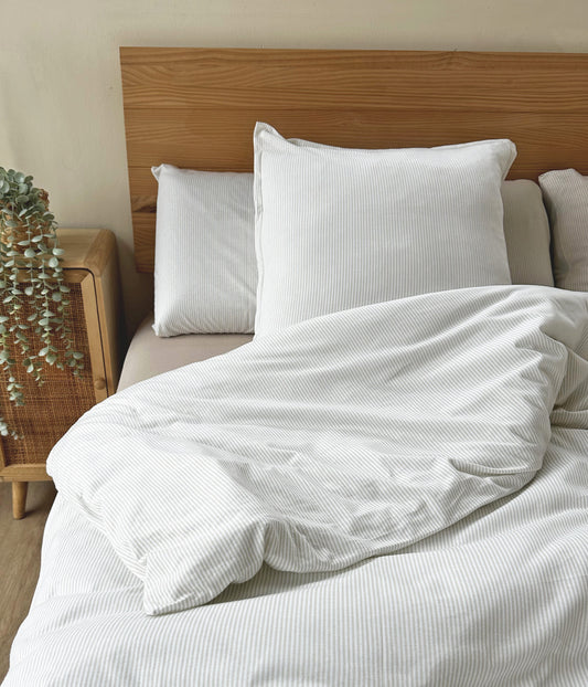 Funda nórdica Oxford beige