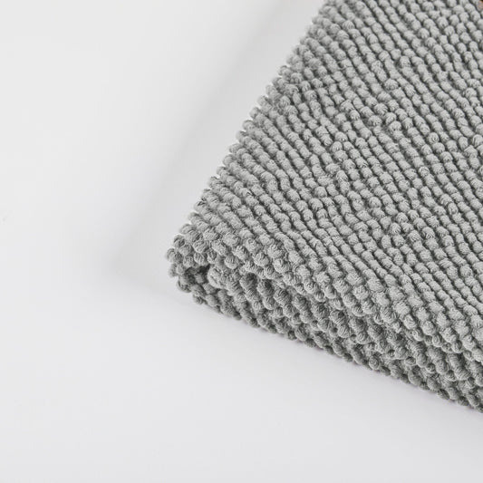 Leerdan gris Alfombra de baño