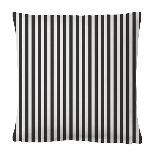 Funda de cojín Lined negro