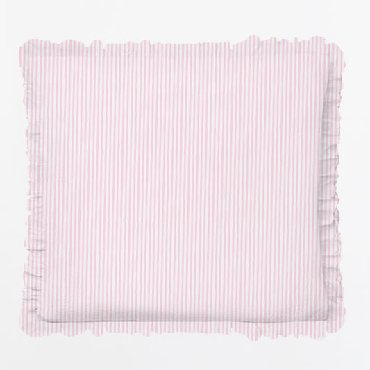 Funda de cojín Oxford rosa