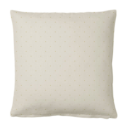 Funda de cojín Polka beige