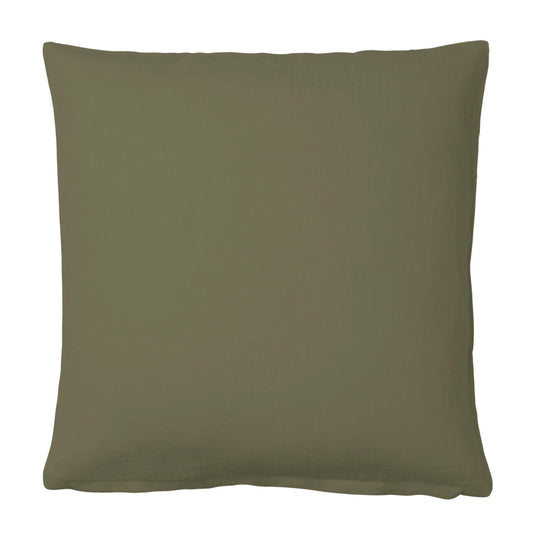 Funda de cojín Basic Kaki
