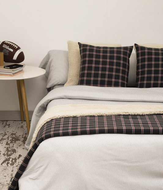 Funda nórdica Oxford grey
