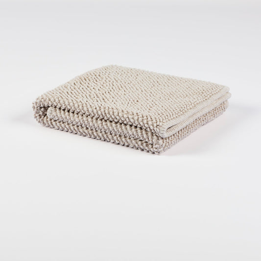 Leerdan beige Alfombra de baño