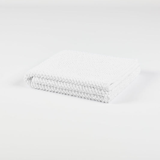 Leerdan blanco Alfombra de baño